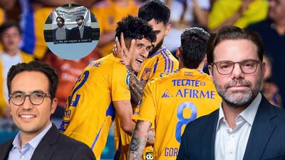 Mauricio Culebro y Mauricio Dohener son directivos de Tigres desde 2021. (Foto: Especial El Financiero)