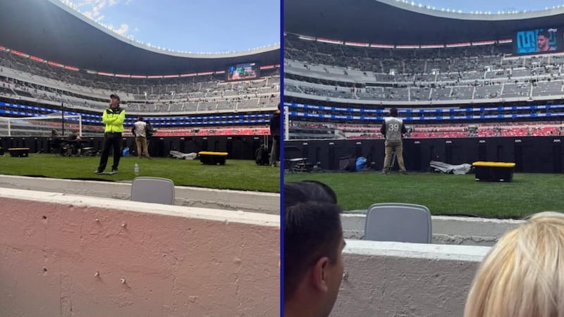Así es la vista desde la primera fila del Estadio Banorte