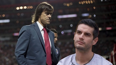 Adrián Marcelo conoció de manera repentina a Matías Almeyda. (Foto: Cuartoscuro/Captura La Casa de los Famosos)