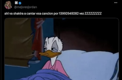 Los memes del show de medio tiempo y del partido de España vs. Argentina. (Foto: Captura)