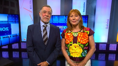 Tatiana Clouthier en el programa Entre Dichos de El Financiero Bloomberg
