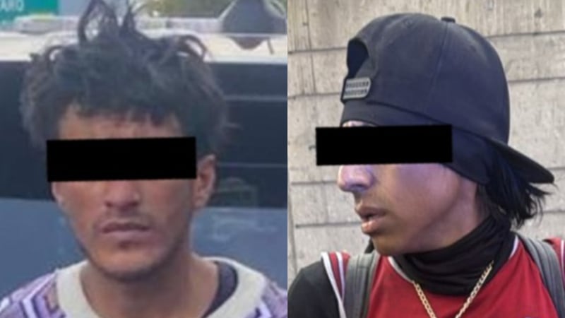 Detienen a dos por lanzar piedras contra autos en CDMX