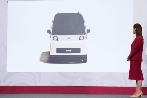 ‘Auto al sur’: Prevén exportar el vehículo eléctrico Olinia a países de América Latina