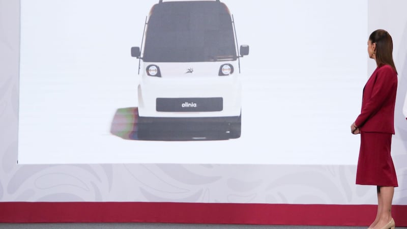 ‘Auto al sur’: Prevén exportar el vehículo eléctrico Olinia a países de América Latina