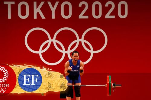 Filipinas la ‘rompe’ en Tokio 2020: gana su primera medalla de oro con récord en halterofilia