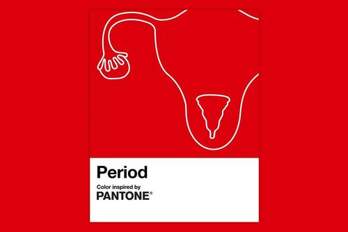 ‘Period’: el nuevo tono de Pantone para ayudar a romper el estigma alrededor de la menstruación