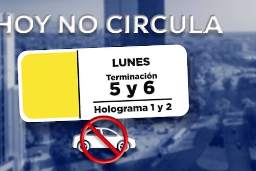 ¡Qué no te saquen la roja como a Argentina! Hoy No Circula en CDMX y Edomex para este lunes 20 de julio
