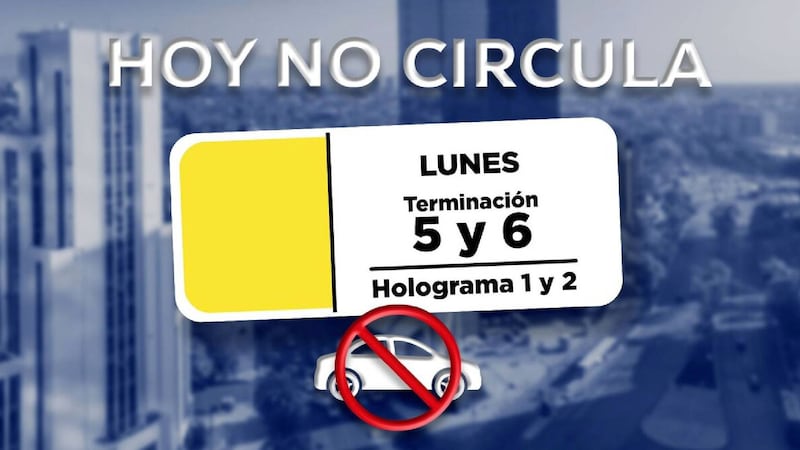 ¡Qué no te saquen la roja como a Argentina! Hoy No Circula en CDMX y Edomex para este lunes 20 de julio