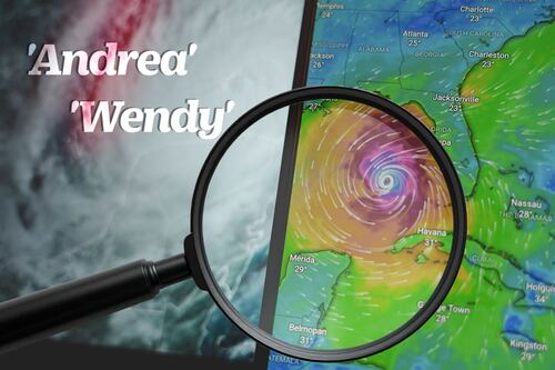 De ‘Andrea’ a ‘Wendy’: Así se llamarán los huracanes del Atlántico en 2025