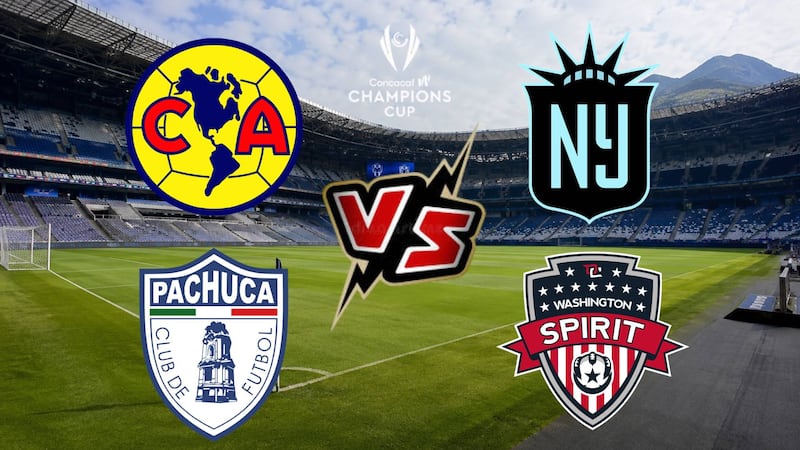 América y Pachuca en la Concachampions Femenil: ¿A qué hora y dónde ver EN VIVO las semifinales?