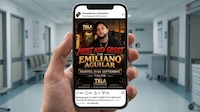 ¿Por qué hospitalizaron a Emiliano Aguilar? ‘Su estado de salud es delicado’, dice su equipo