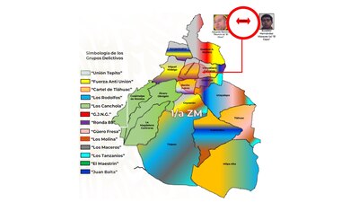 Las alcaldías Iztapalapa,
GAM., A. Obregón, Tlalpan, V. Carranza y
Cuauhtémoc concentran la problemática delincuencial.