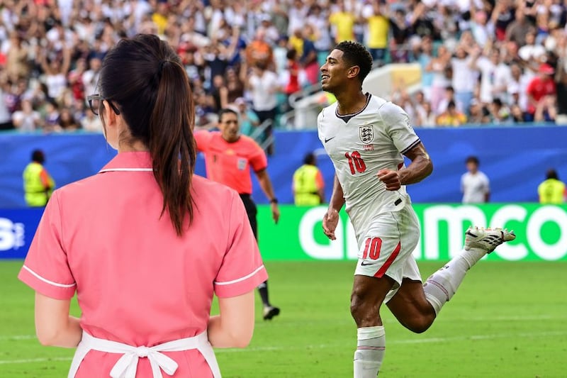 ‘Es un tipazo’: Mesera mexicana cuenta cómo fue atender a Bellingham tras eliminación del Tri