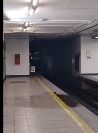 En pleno Sábado de Gloria: Reportan fuga en Metro Salto del Agua de la Línea 8