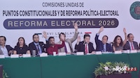 Avalan en comisiones la propuesta de Reforma Electoral de la presidenta Sheinbaum