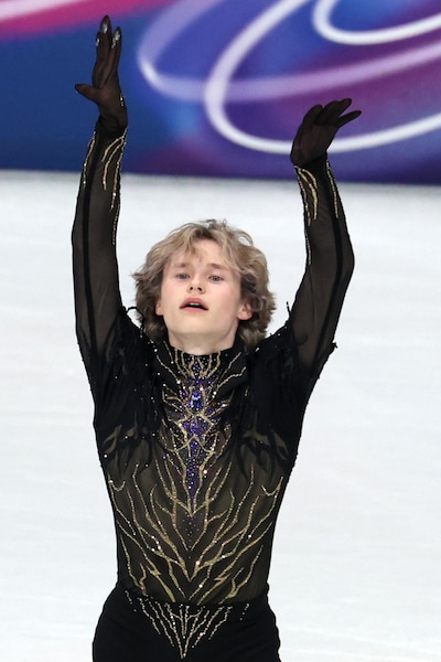 Ilia Malinin consiguió más de 200 puntos con su rutina en Patinaje Artístico por Equipos en los Juegos Olímpicos de Invierno. (Foto: EFE)