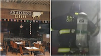 Fuego en el ‘Asadero’: Incendio en restaurante de Santa Fe provoca la evacuación de 800 personas