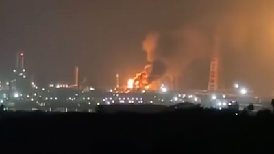 Una explosión en la refinería Antonio Dovalí en Salina Cruz, Oaxaca dejó al menos 6 heridos.