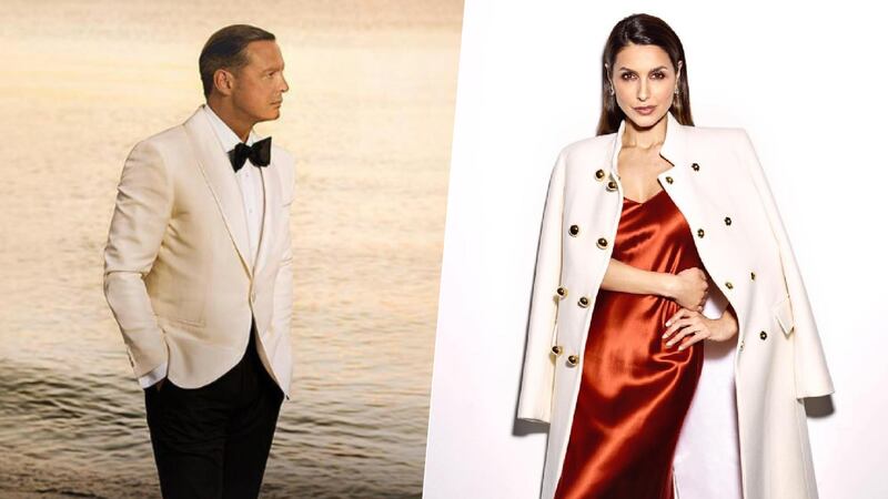 Luis Miguel y Paloma Cuevas pasean muy sonrientes por las calles de París