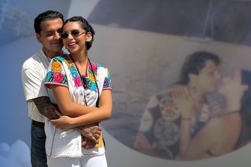 Nodal reacciona a ‘El Equivocado’, nueva canción de Ángela Aguilar: ‘Lloré, me quedó el saco’