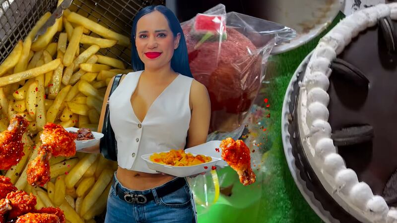 Sandra Cuevas se echa ‘snack’ de madrugada en la Peralvillo: ¿Cuánto cuesta comer en Las Famosas?