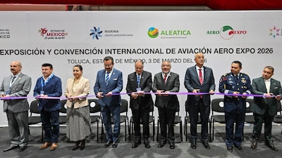 Aero Expo 2026 en inicó este 3 de marzo en el Aeropuerto Internacional de Toluca