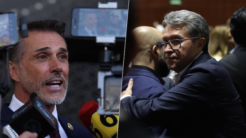 ¿Se va pero se queda? Monreal asegura que Sergio Mayer aún tiene derechos en la bancada de Morena