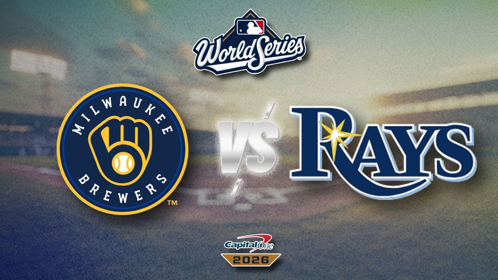 ¡Todo listo para la Serie Mundial 2026! Rays y Brewers van por su primer título