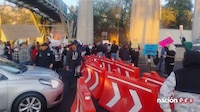 Tras 5 horas de bloqueo, manifestantes liberan la México-Cuernavaca