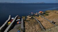 Sequía extrema amenaza el lago Titicaca, el más grande de Sudamérica