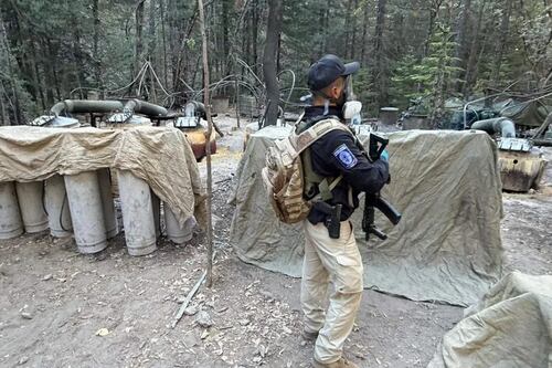 ¿Qué hallaron en el narcolaboratorio de Chihuahua en el que estuvieron agentes de la CIA?