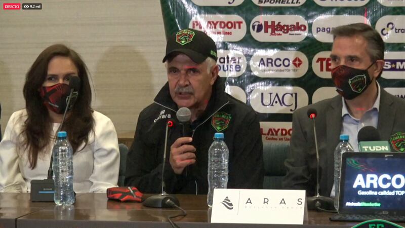 El ‘Tuca’ ya tiene nuevo equipo: dirigirá a los Bravos de Juárez