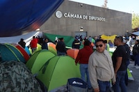 CNTE instala plantón en CDMX: ¿Dónde se manifiestan los maestros HOY 13 de noviembre?