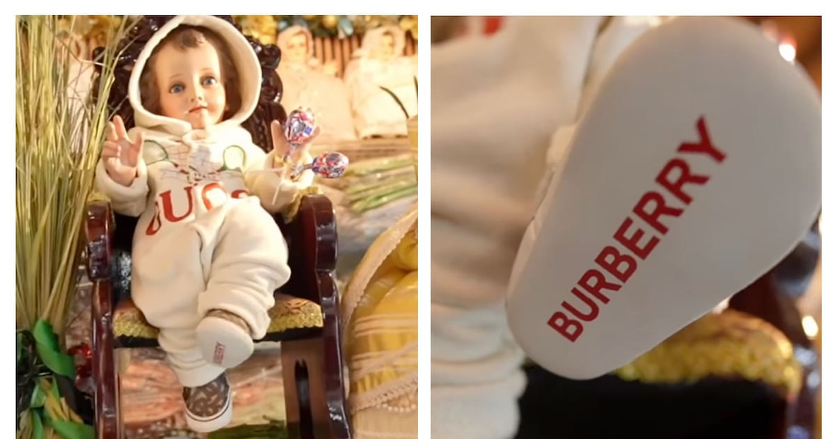 ¿Cómo vestir al Niño Dios en el Día de la Candelaria? Así es el estilo ‘buchón’ con ropa Gucci de $15 mil