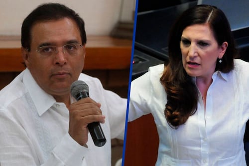 El ‘encontronazo’ de Benjamín Robles y Kenia López: ‘Lávense la boca cuando hablen de AMLO’