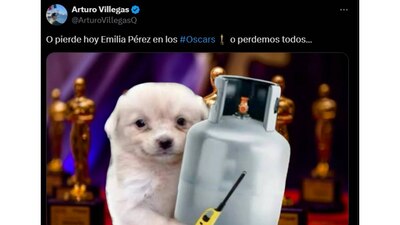 Memes de los premios Oscar 2025 y 'Emilia Pérez'. (Foto: X)