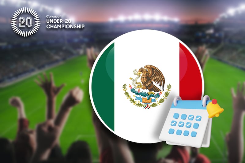 Calendario de la Concacaf Sub-20: ¿Cuándo juega la Selección Mexicana?