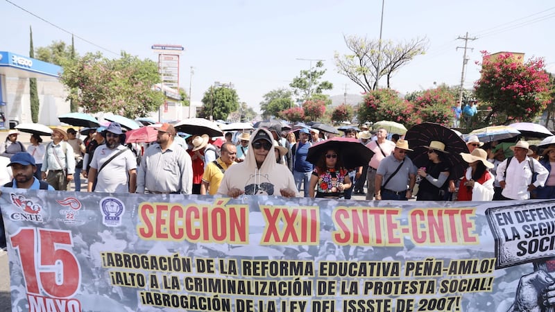 ¿Qué calles bloqueará la CNTE este martes?