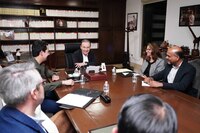 Durazo concreta alianza con empresa francesa para crear la primera academia de la industria aeroespacial