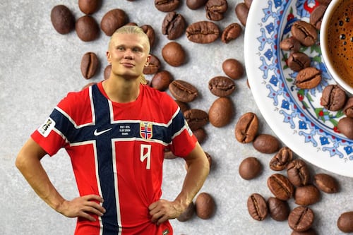 El peligroso ingrediente que Erling Haaland agrega a su café