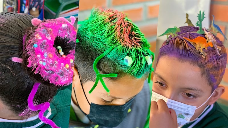 ‘Peinados Locos’: la tendencia en las niñas y los niños que combina creatividad y diversión