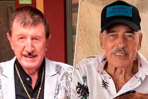 Germán Lizárraga visitó a Andrés García: Así fue su encuentro con disparos y puros