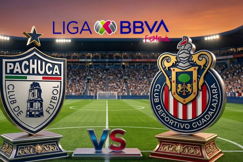Liga MX Femenil Pachuca vs. Chivas EN VIVO HOY: Horario para ver la vuelta de cuartos de final