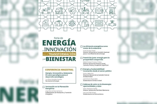 Sener anuncia la Feria de Energía e Innovación para la Transformación y el Bienestar