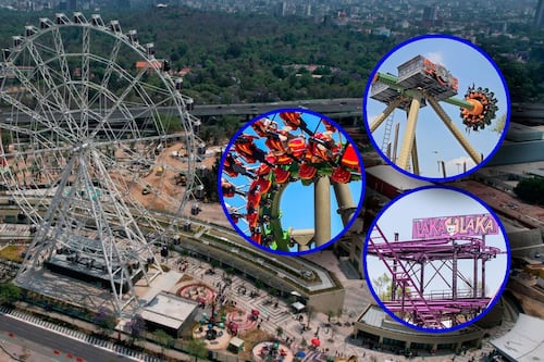 Conoce los nuevos juegos mecánicos de Aztlán Parque Urbano: ¡Tendrá la montaña rusa suspendida más grande del mundo!