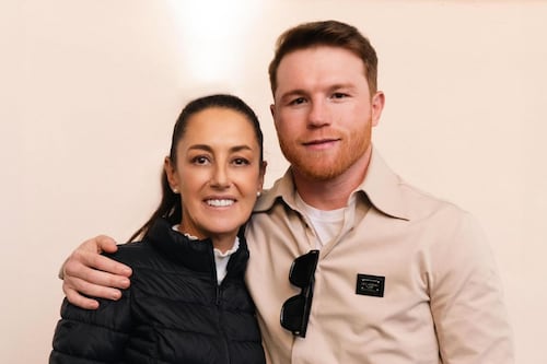 Claudia Sheinbaum ‘dobla’ al ‘Canelo’ Álvarez: ¿De qué hablaron en su reunión de este martes?