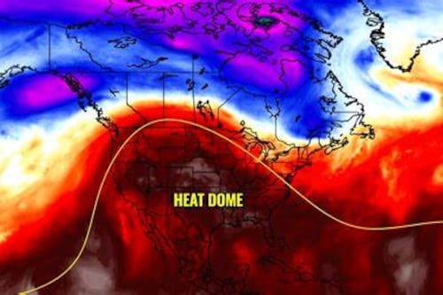 4 ‘domos de calor’ hacen ‘arder’ a la Tierra... y uno está en el norte de México