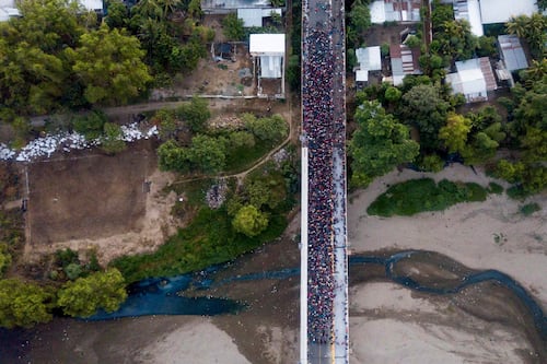 Gobierno de México rechaza petición de tránsito de migrantes rumbo a EU