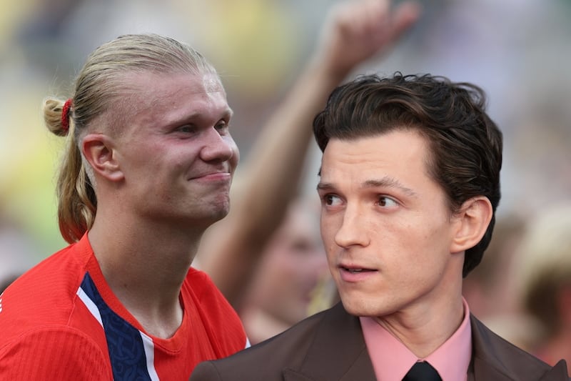 Haaland relata por qué ignoró un mensaje de Tom Holland, el actor de ‘Spider-Man’: ‘No sabía quién era’