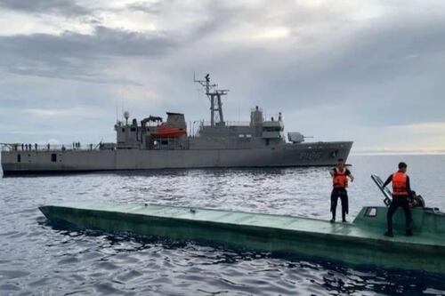 ’Trafican cocaína por mar’: Detectan semisumergible que transportaba 3.5 toneladas de droga en Guerrero